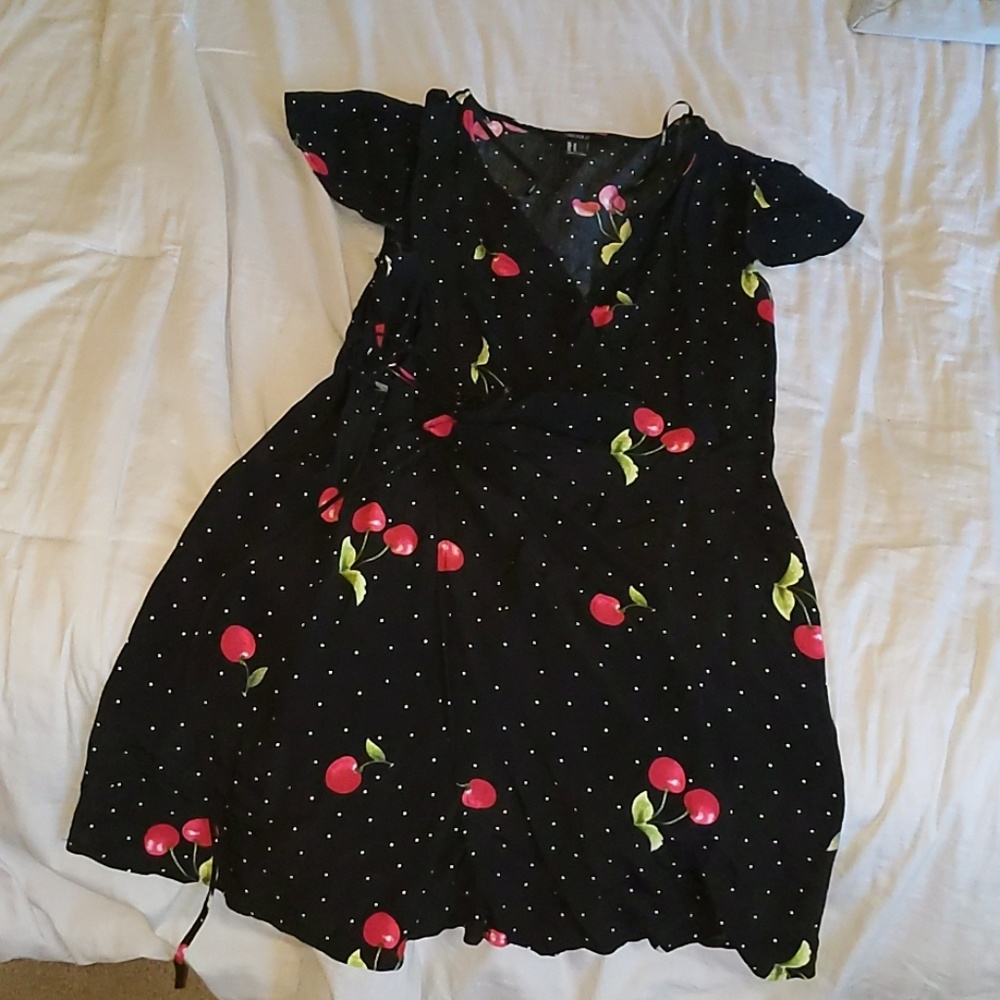 Wrap dress.